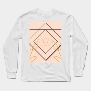 Abstract boho pattern Long Sleeve T-Shirt